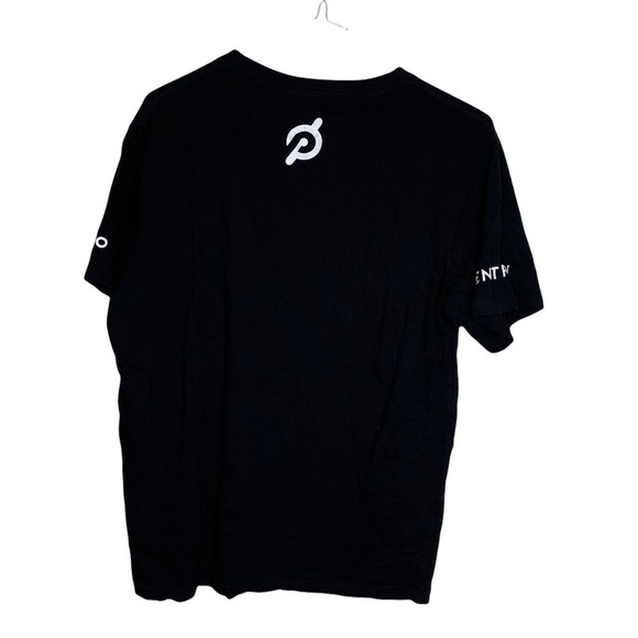 Peloton 100% Cotton Black Workout T-shirt size Medium - Picture 4 of 5